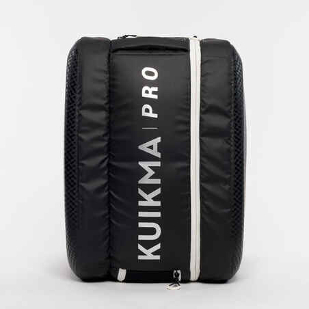 Izoterminis padelio krepšys „Kuikma Pro“, 46 l–54 l, juodas, baltas