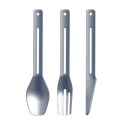 Set di stoviglie infrangibili, piatti da campeggio e ciotole per 4