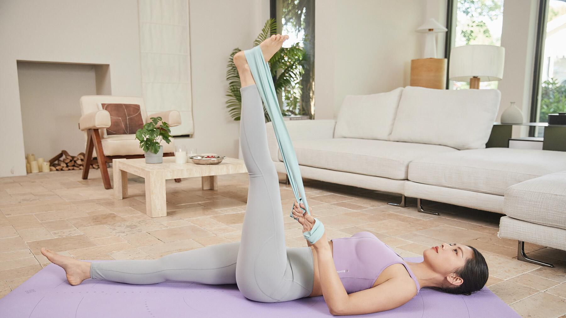 8 exerciții cu banda elastică - rutina mea de fitness  