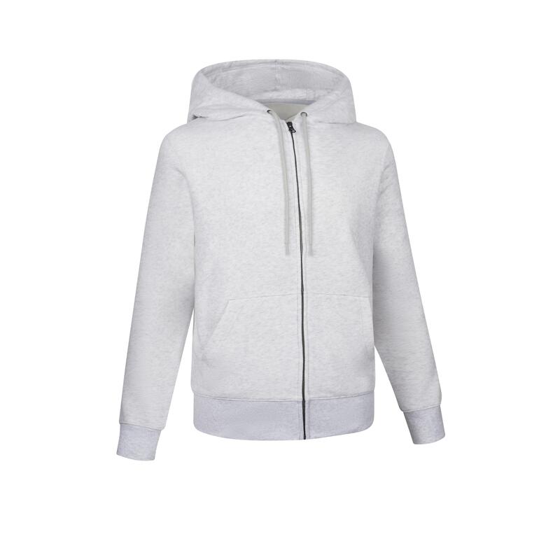 Zip-Up Hoodie 500 Essentials - Grey