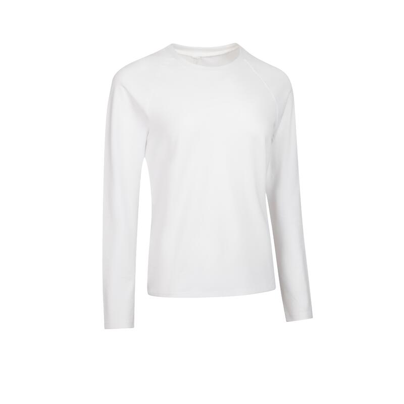 Long-Sleeved T-Shirt 500 - Glacier White