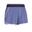 Women's Fitness Cardio Training Loose-Fit Shorts - Blue/Black/Pink Print