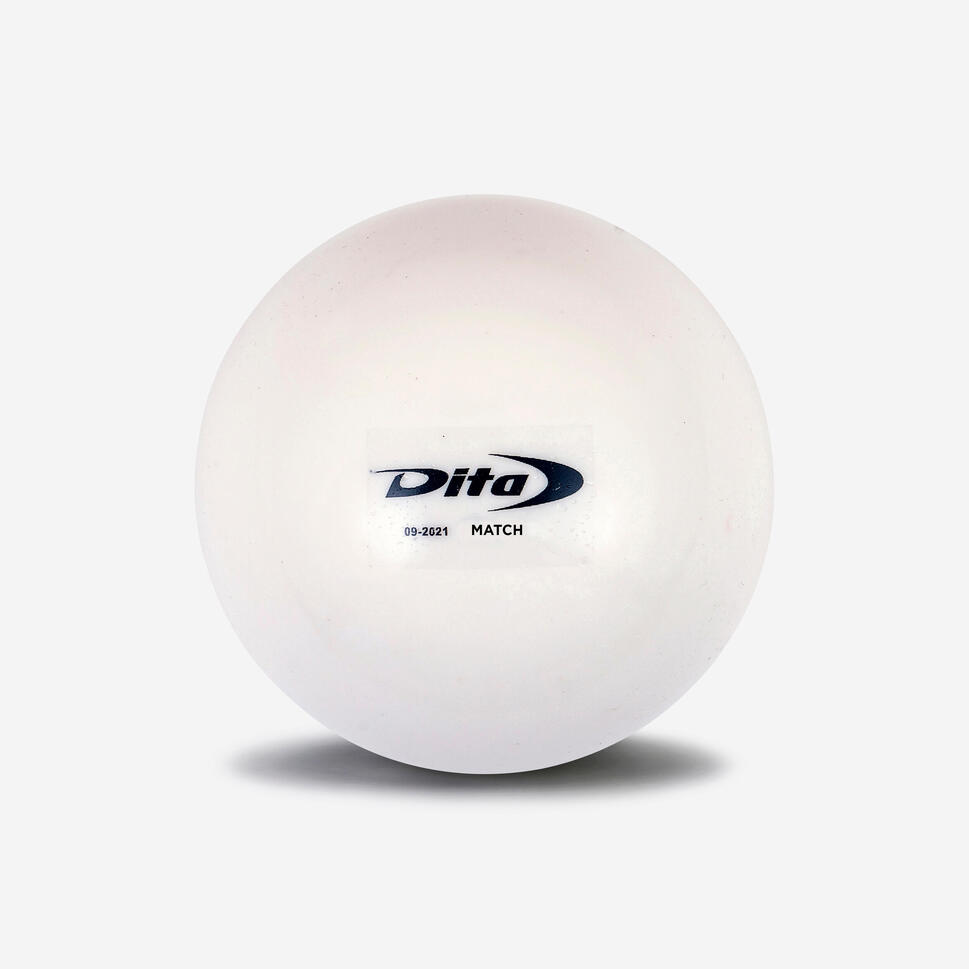 Smooth Field Hockey Match Ball White DITA Decathlon