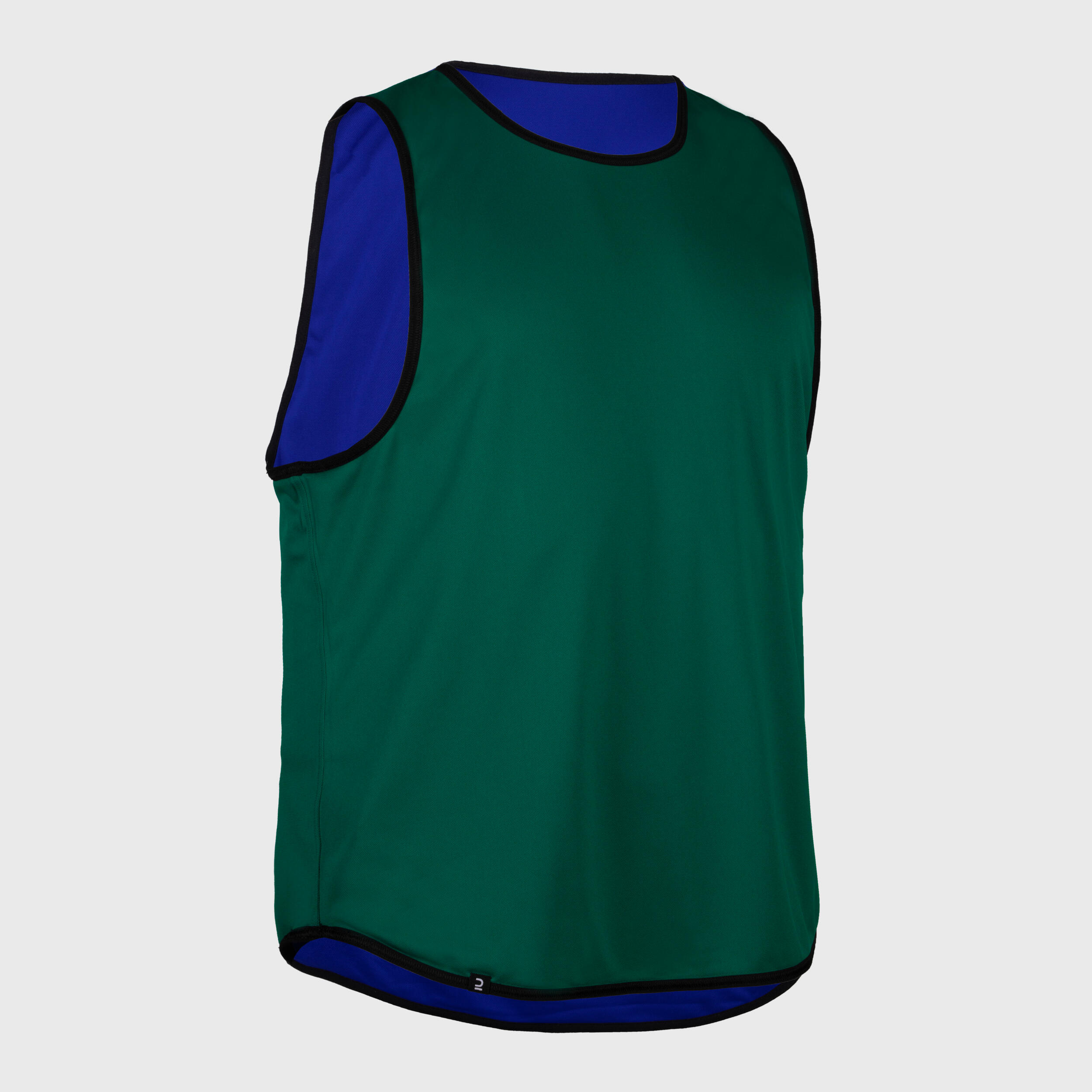 Reversible Rugby Bib R500 - Blue/Green 2/3