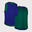 Pettorina rugby R 500 reversibile blu-verde