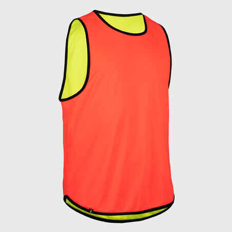 Reversible Rugby Bib R500 - Yellow/Orange