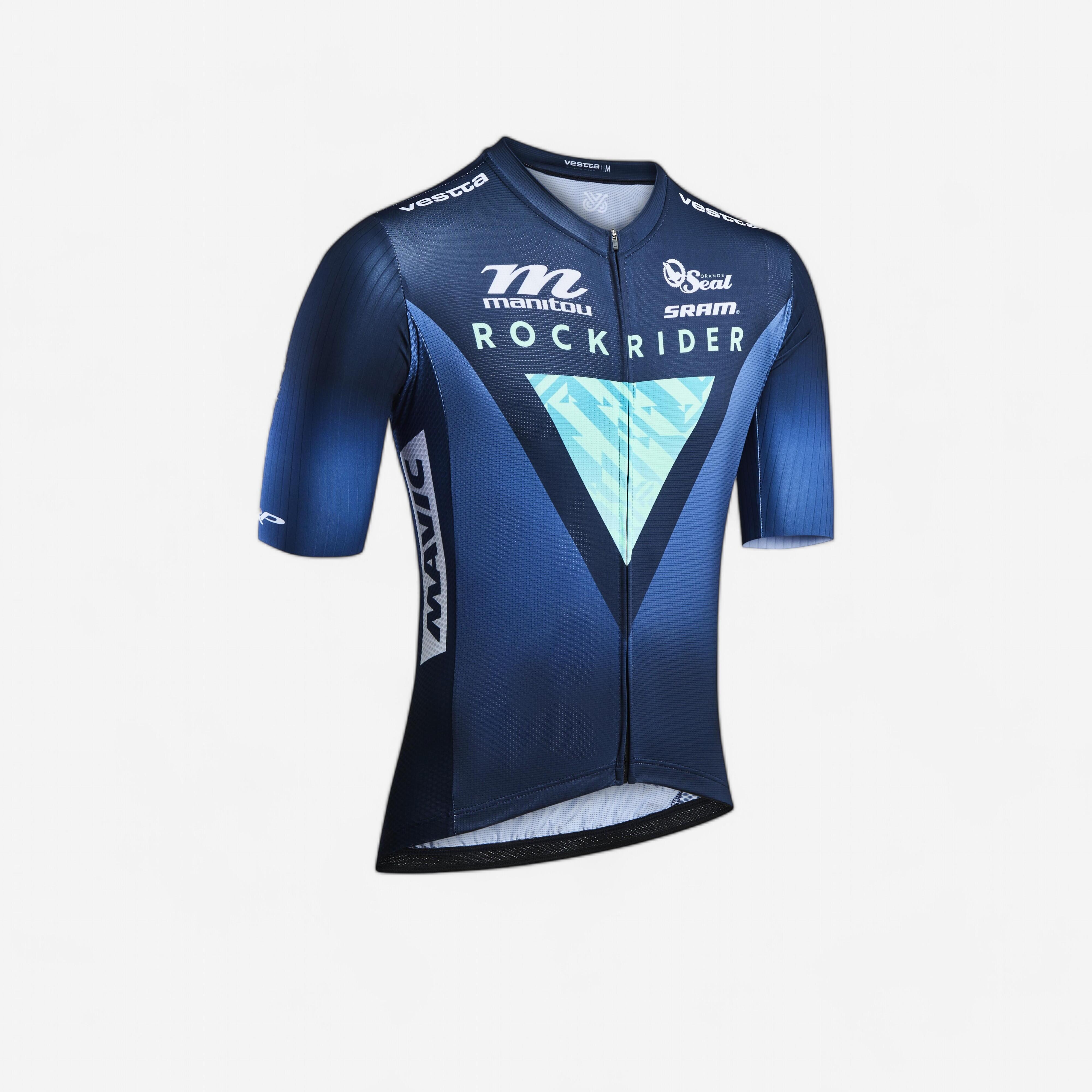 Rockrider Decathlon Maillot Ciclismo Mujer Ciclismo Jersey Cuello