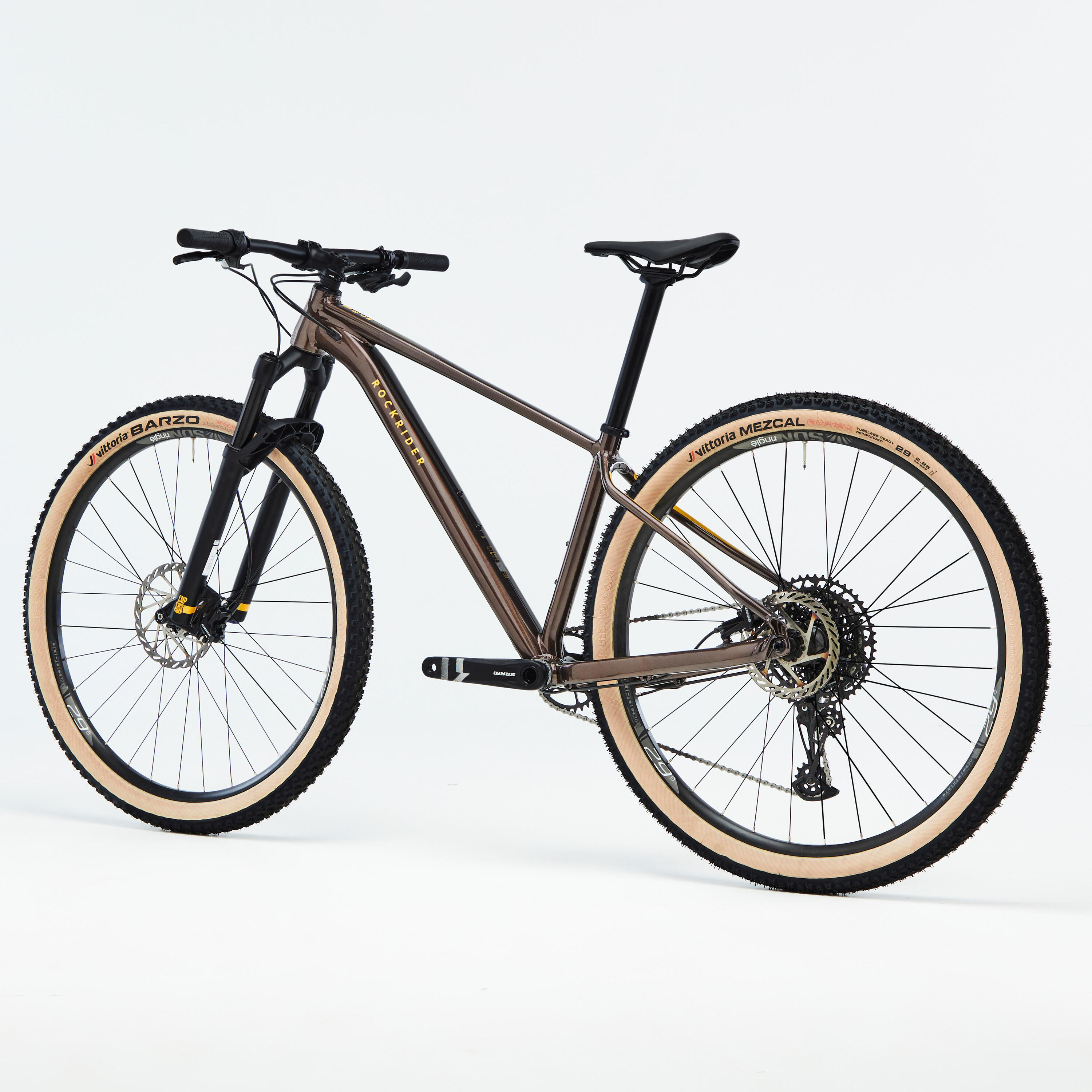 Bici Mtb cross country RACE 720 Sram NX Eagle telaio alluminio marrone 29" 3/9
