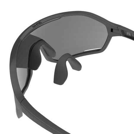 Suaugusiųjų dviratininko akiniai „Perf 500“, 3 kategorija, juodi