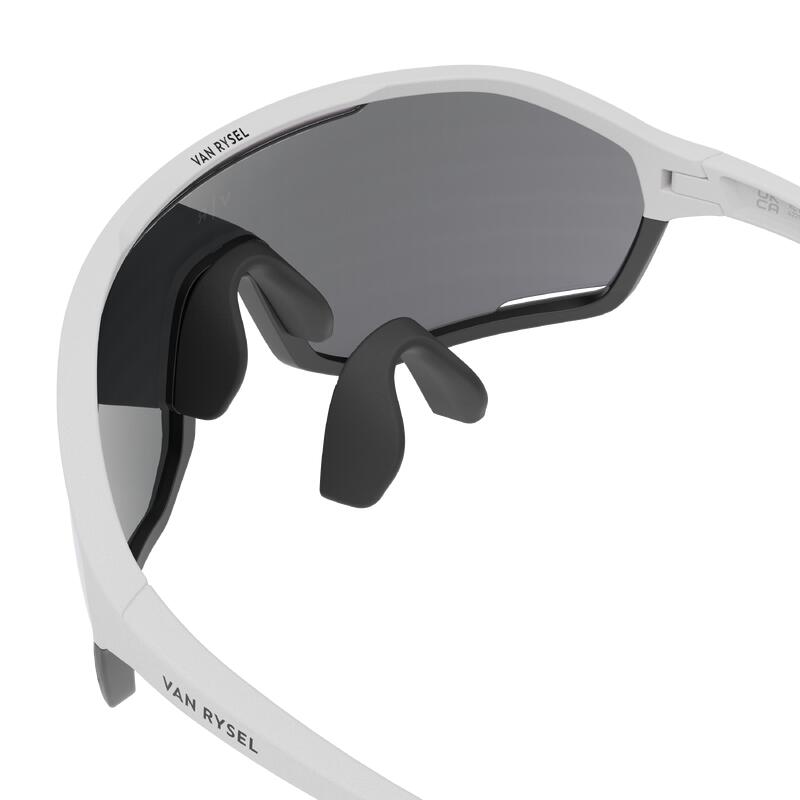 Lunettes de vélo adulte PERF 500 catégorie 3 BLANC