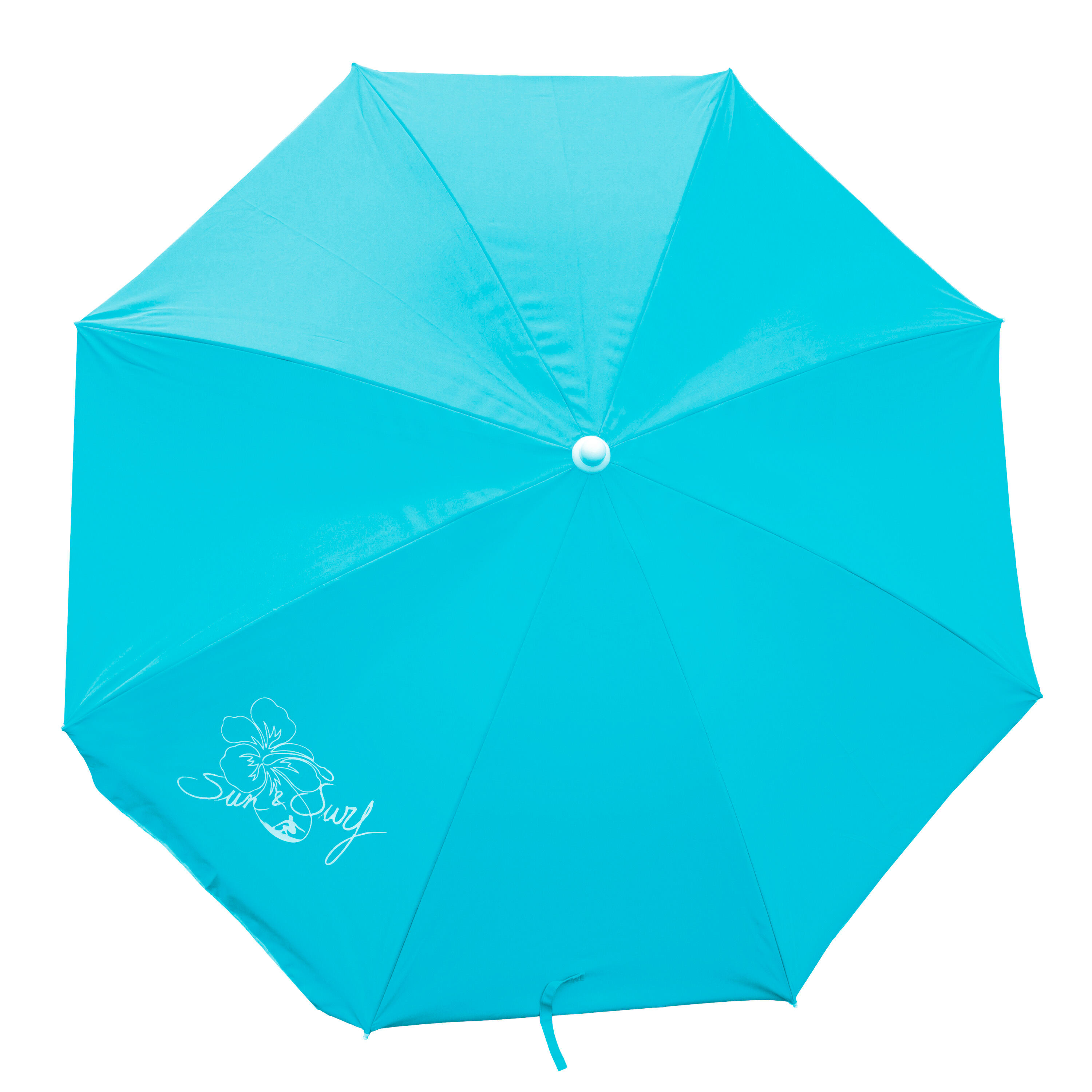 SUN & SURF Sombrilla playa grande 200 cm reclinable UPF 50+ Sun&Surf azul