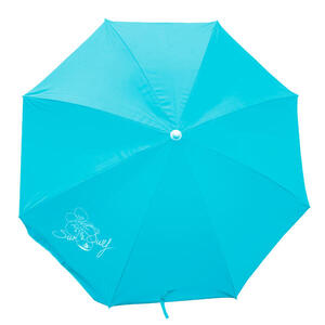 Sombrilla playa grande 200 cm reclinable UPF 50+ Sun&Surf azul
