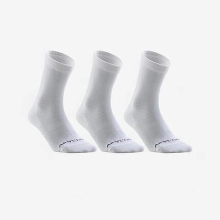 Chaussettes de Sport Hautes RS 160 Lot de 3 - Blanc