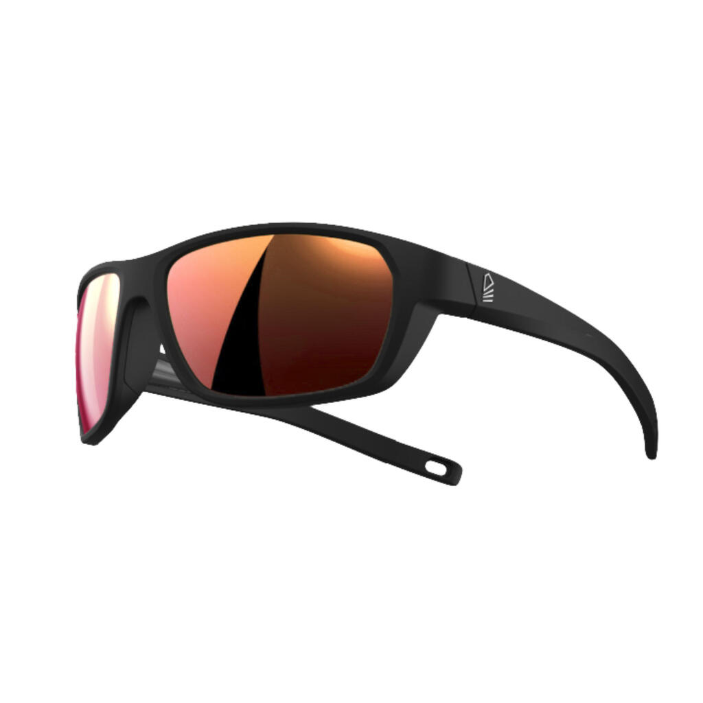 Adult Sailing Floating Polarised Sunglasses 500 - Size M Volcano Black