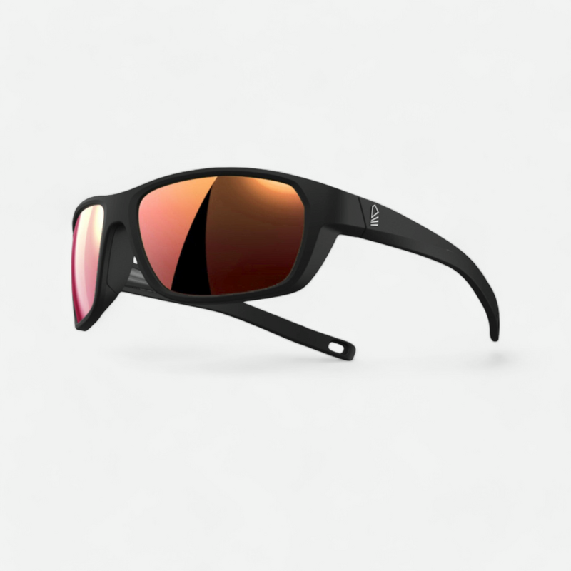 Lunettes de soleil polarisees flottantes voile adulte 500 taille M Noir Volcano pour les clubs et collectivites Decathlon Pro