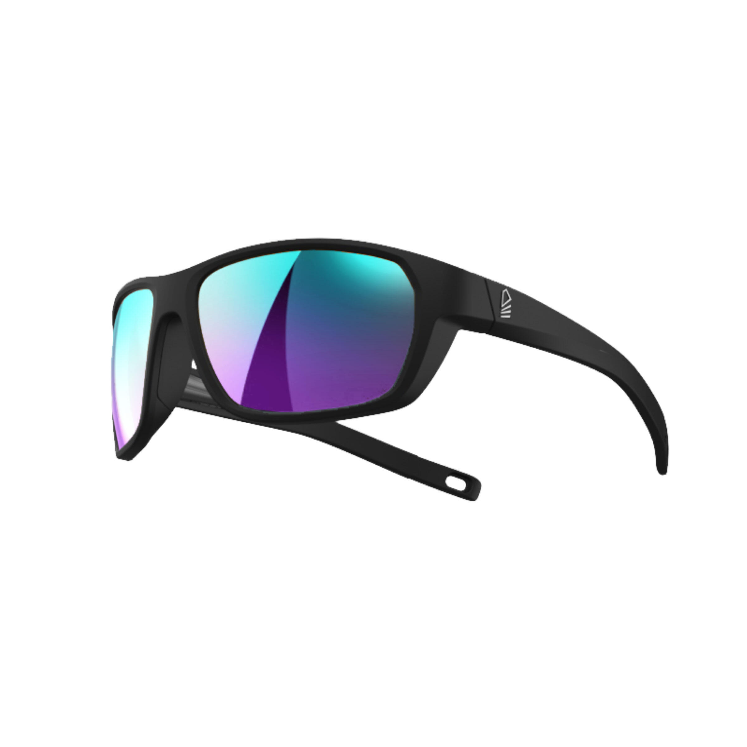 Adult Sailing Floating Polarised Sunglasses 500 - Size M Boreal Black 1/1
