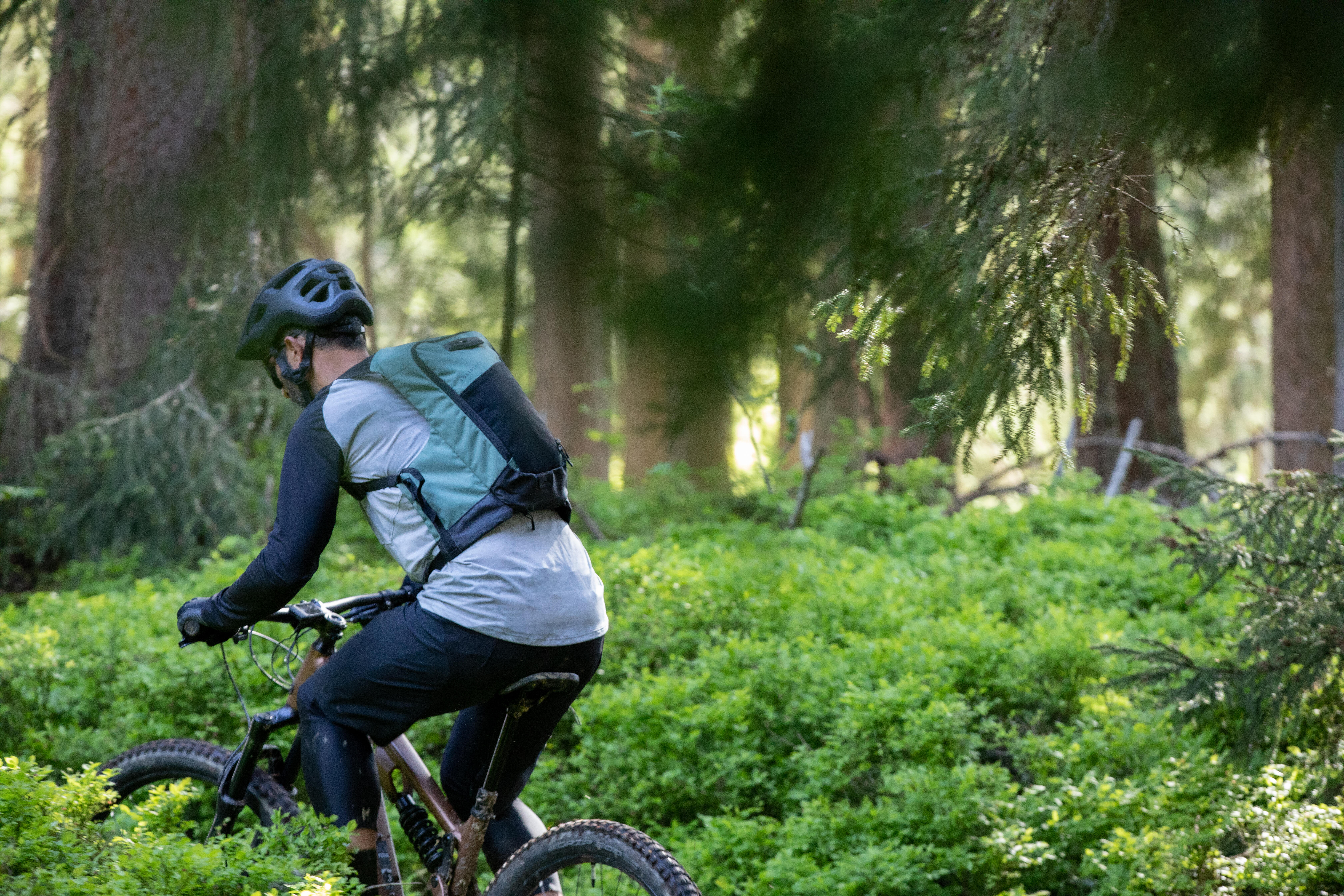 Sac d’hydratation de vélo de montagne 7 L avec poche à eau 2 L, Explore - ROCKRIDER