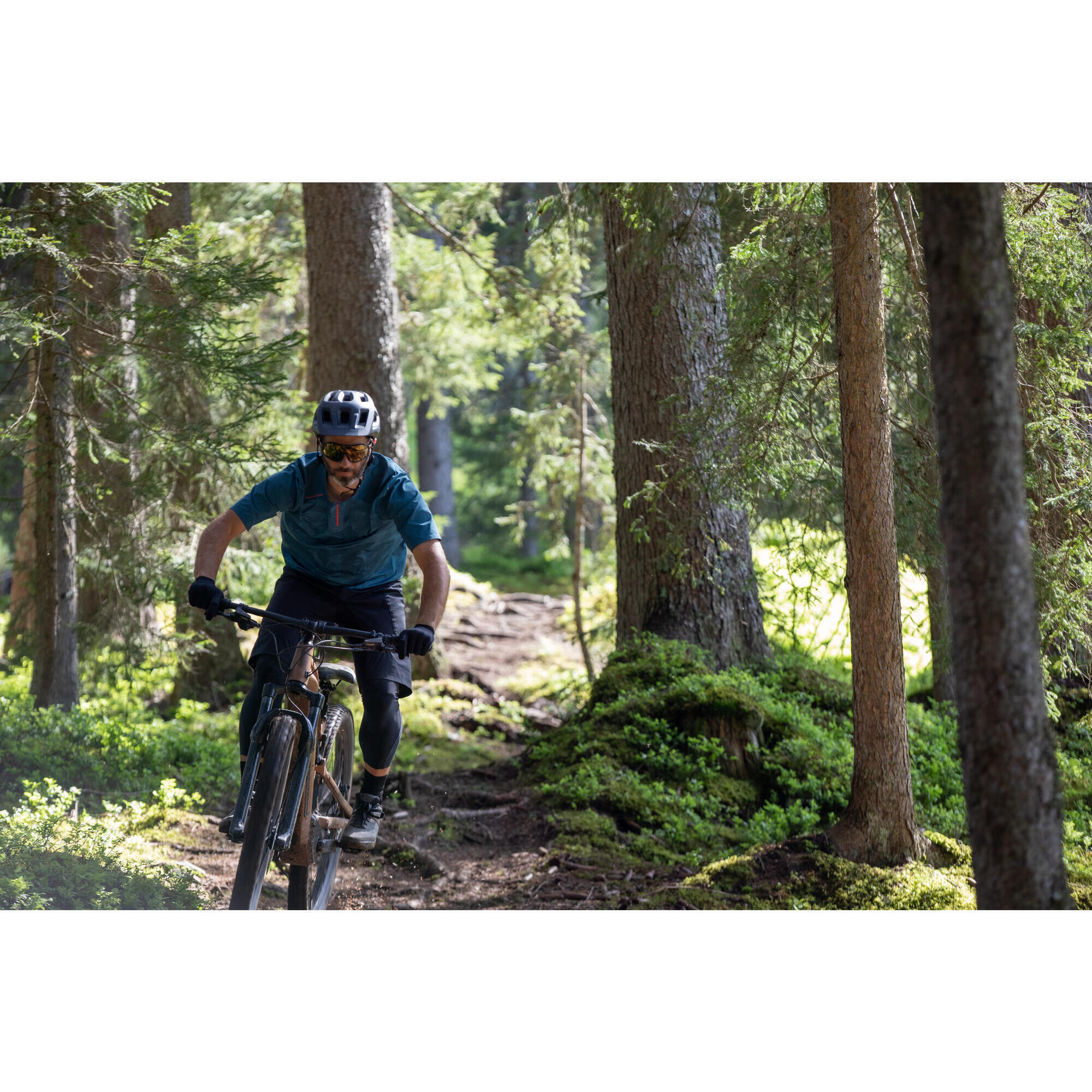 CASQUE VÉLO VTT EXPL 500 ALL SEASONS BLEU 12/12