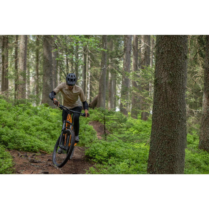 EXP 500 Dokunmatik Dağ Bisikleti Eldiveni Kahverengi