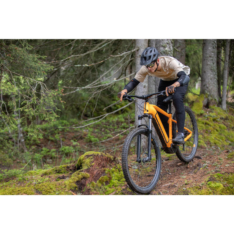 Fahrrad Handschuhe MTB 500 braun