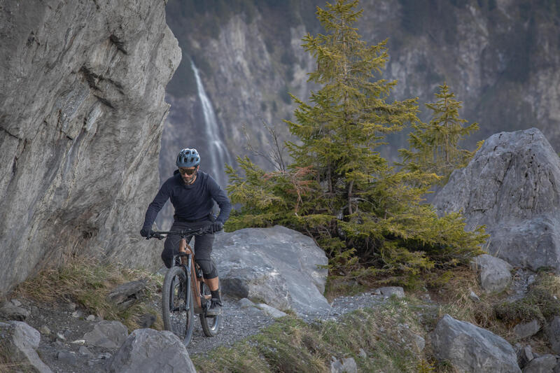 Koszulka rowerowa MTB Rockrider Expl 500 długi rękaw