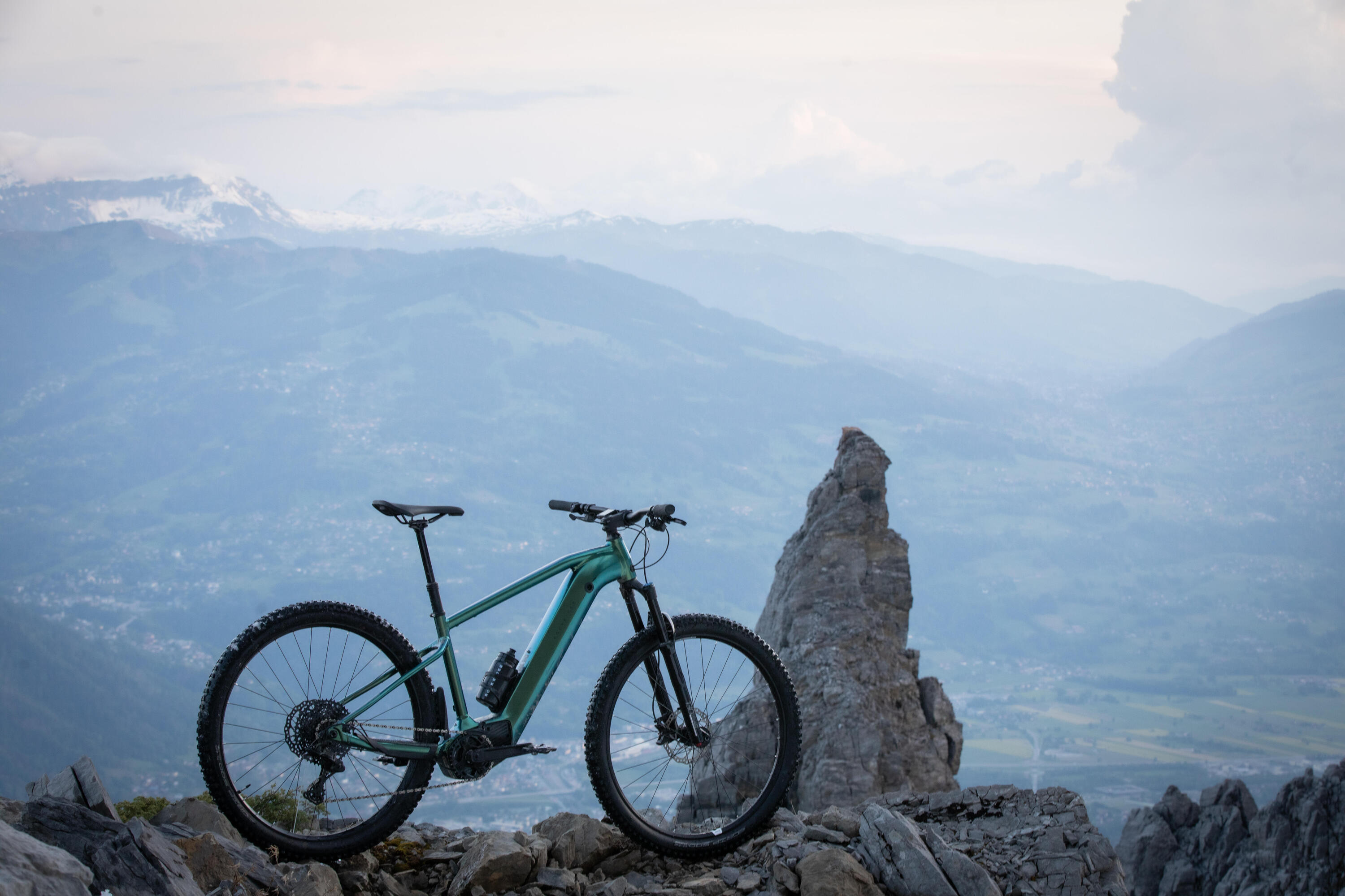 Second Hand - Bici elettrica a pedalata assistita mtb E-EXPL 700 verde 29" - ... 26/27