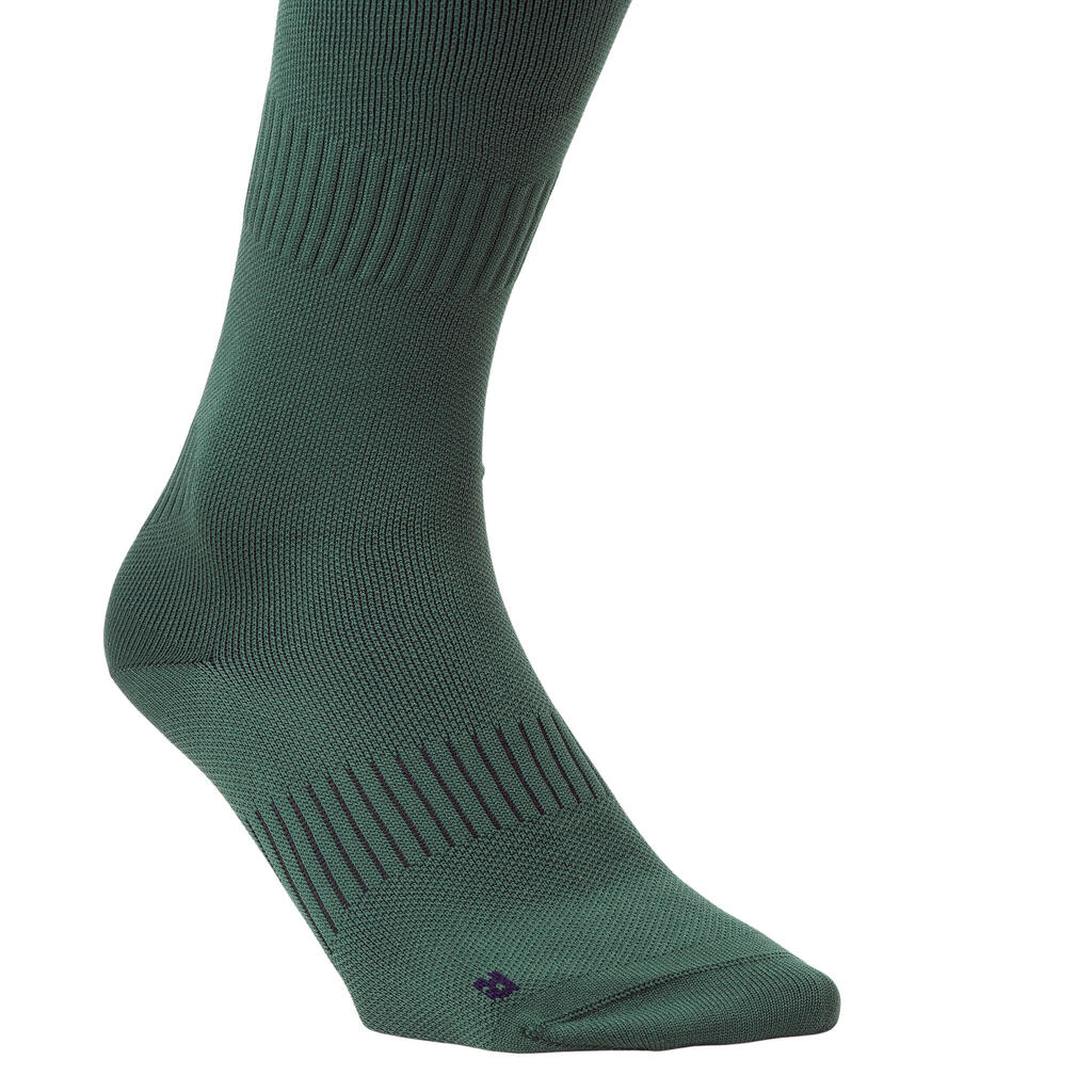 Detské ponožky FH500 na pozemný hokej námornícke modré