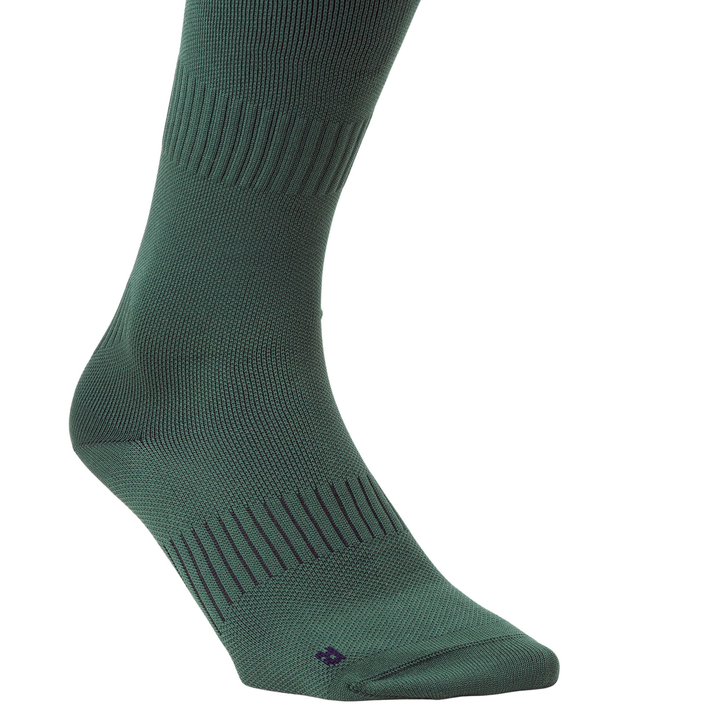 Adult Field Hockey Socks FH500 - Green 2/4