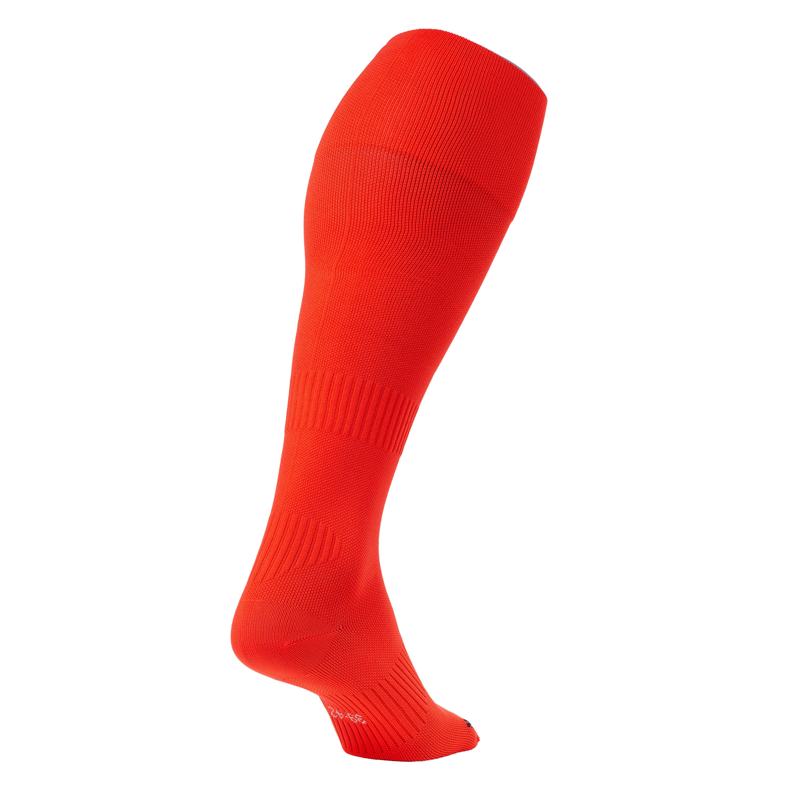 Medias de hockey sobre hierba adulto FH500 rojo 4/4