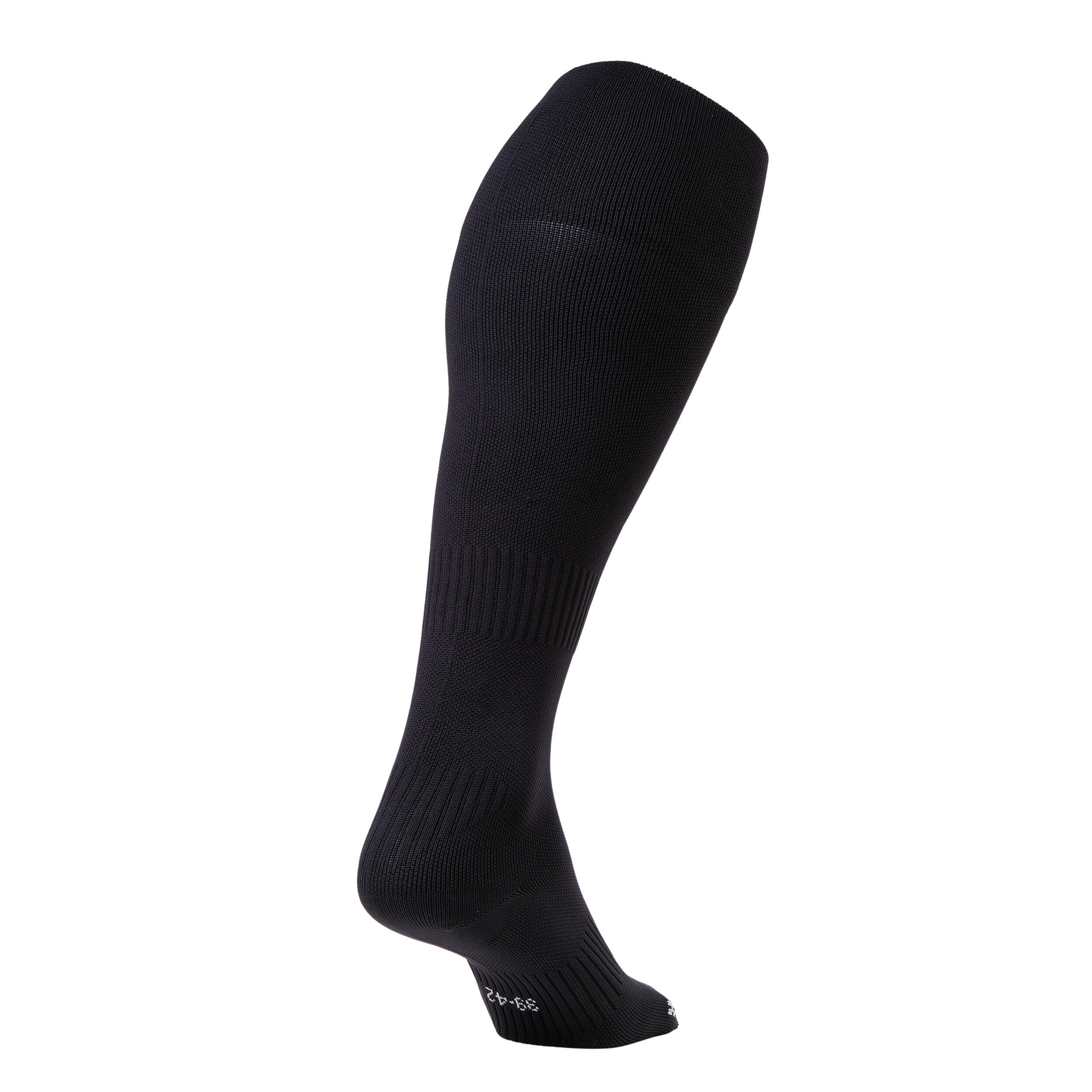 Kids' Field Hockey Socks FH500 - Black 4/4