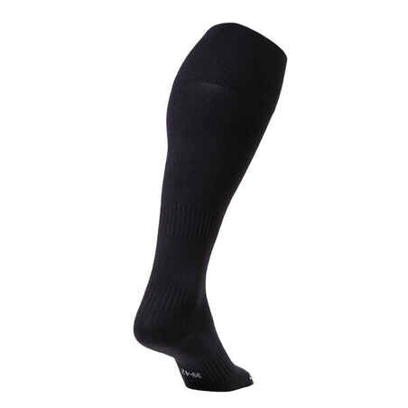 Suaugusiųjų žolės riedulio kojinės „FH500“, juodos