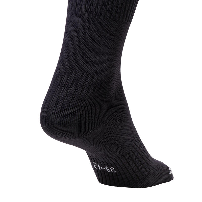 Chaussettes de hockey sur gazon adulte FH500 noir