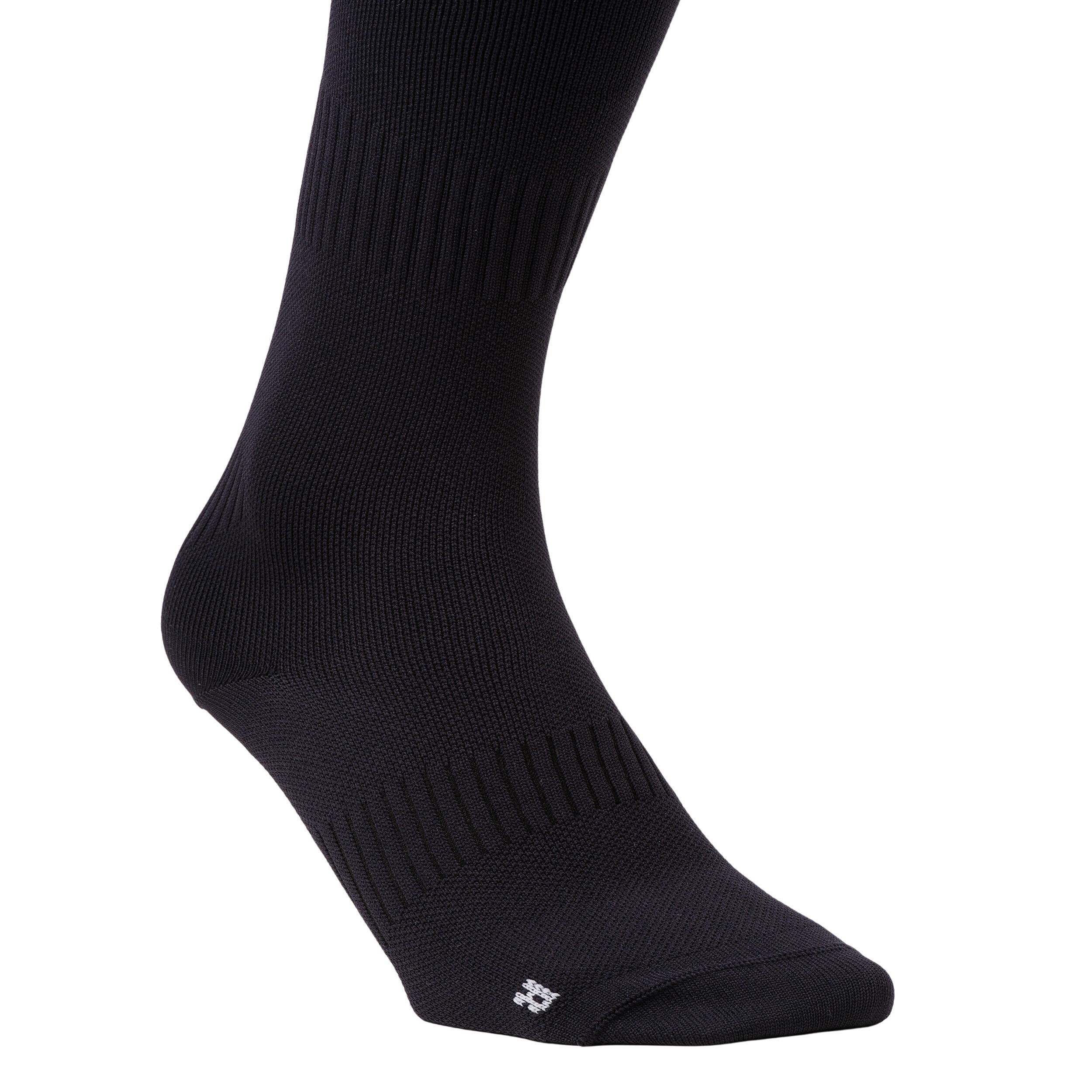 Kids' Field Hockey Socks FH500 - Black 2/4