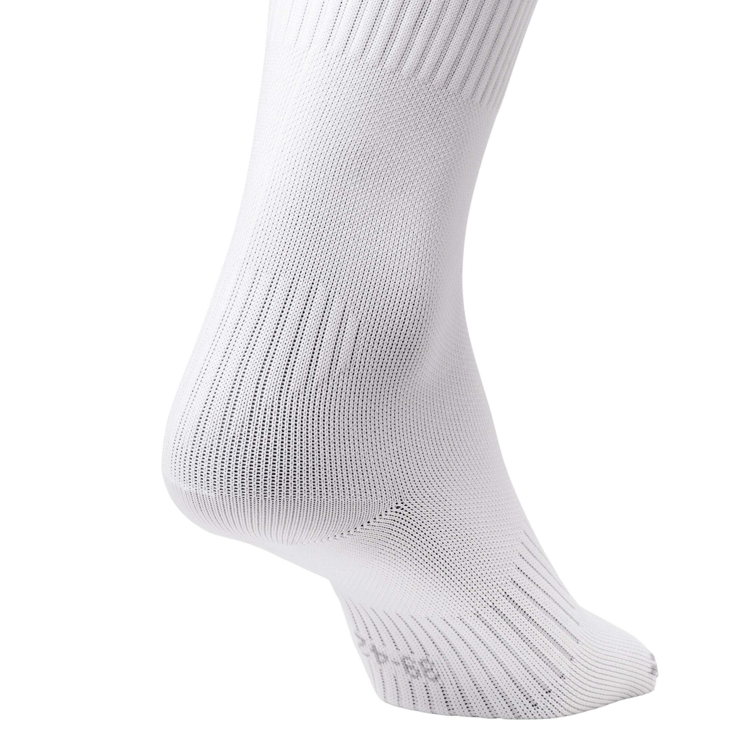 Kids' Field Hockey Socks FH500 - White 3/4