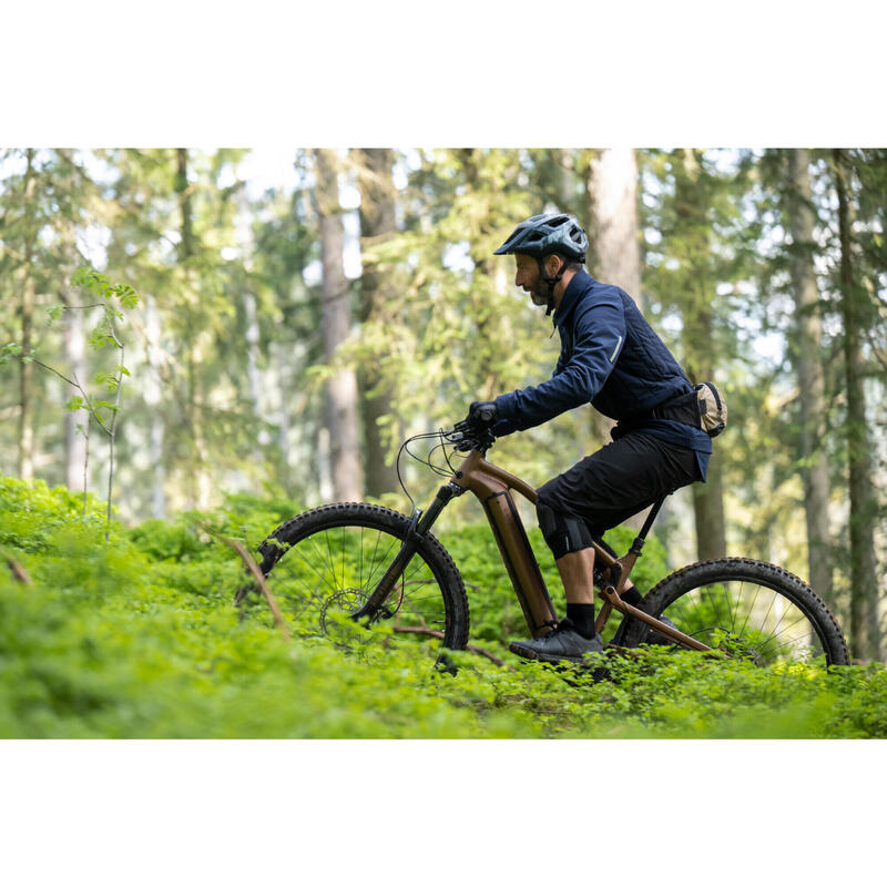 E-Mountainbike E-Expl 700 Fully 29 Zoll Rockrider S kupfer 