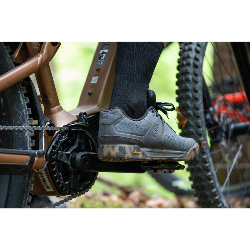 Fahrradschuhe All Mountain für Klickpedale – Giro Clutch grau 