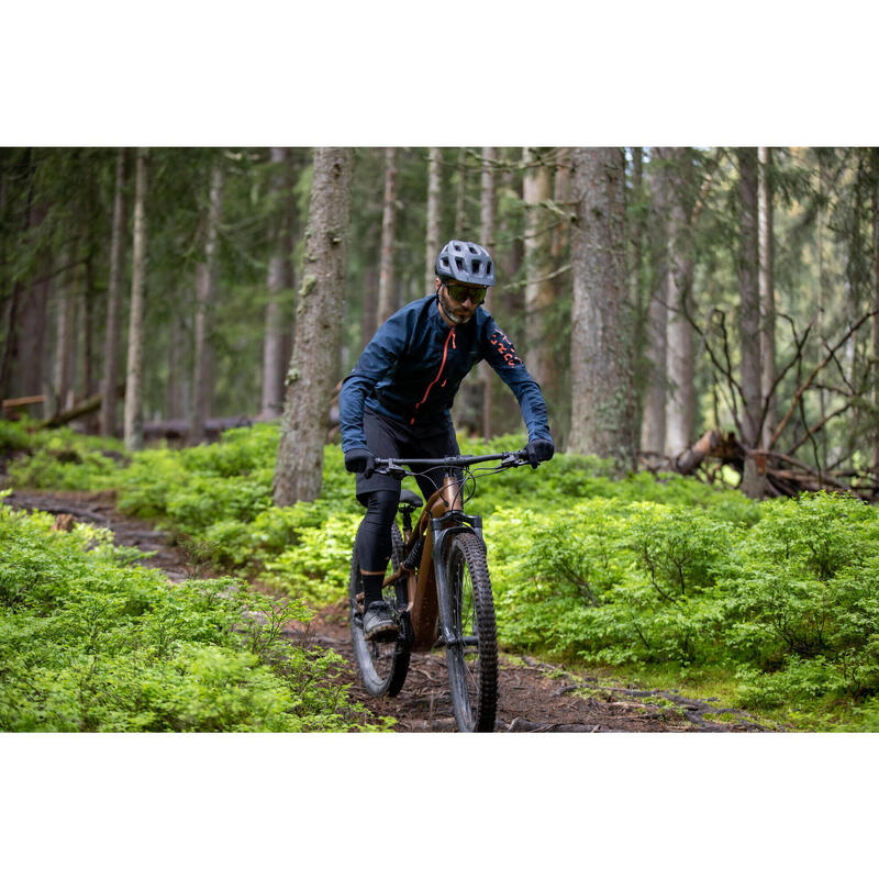 Radsport MTB Winterjacke – ST 500 blau 