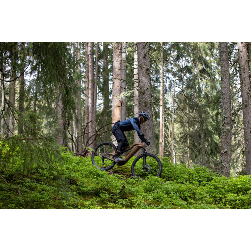 E-Mountainbike 29 Zoll E-Expl 700 Fully Rockrider S kupfer