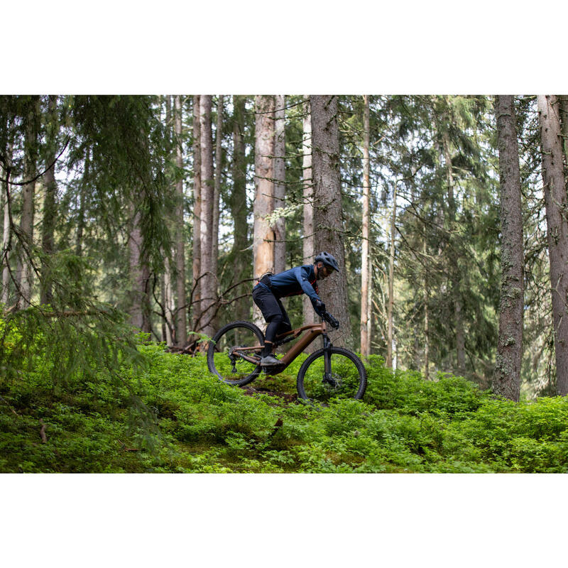 Mountain Biking Helmet EXP 500 All Seasons - Blue