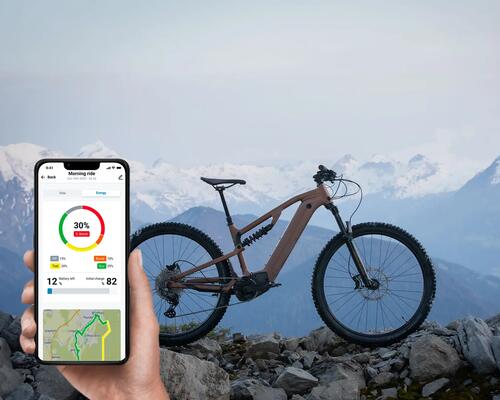 Vélo VTT électrique tout suspendu 29" - E-EXPL 700 S Cuivre
