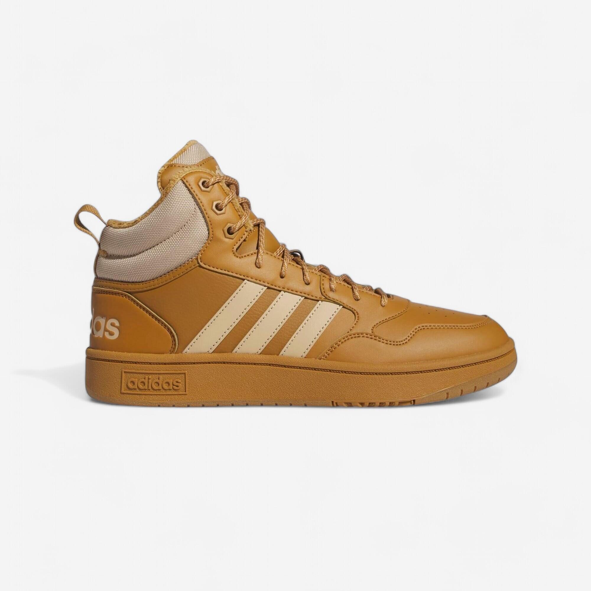 CHAUSSURE HOMME HOOPS 3.0 MID WTR ADIDAS BRUNE ADIDAS Decathlon