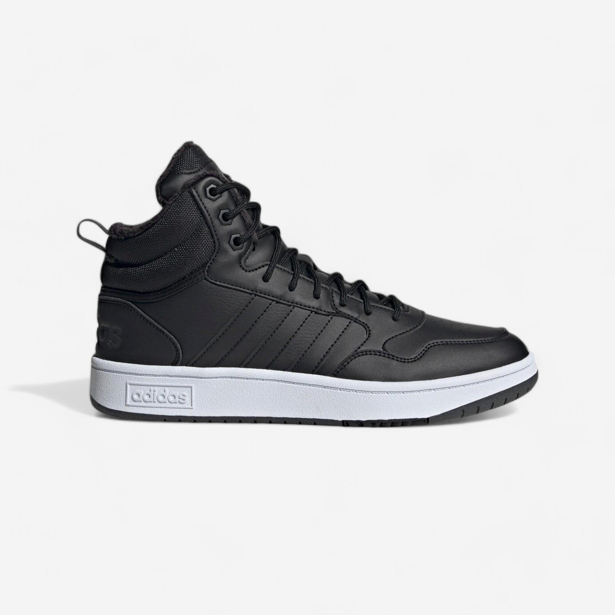 ADIDAS Zapatilla Mujer adidas  Hoops 3.0 Mid WTR negro