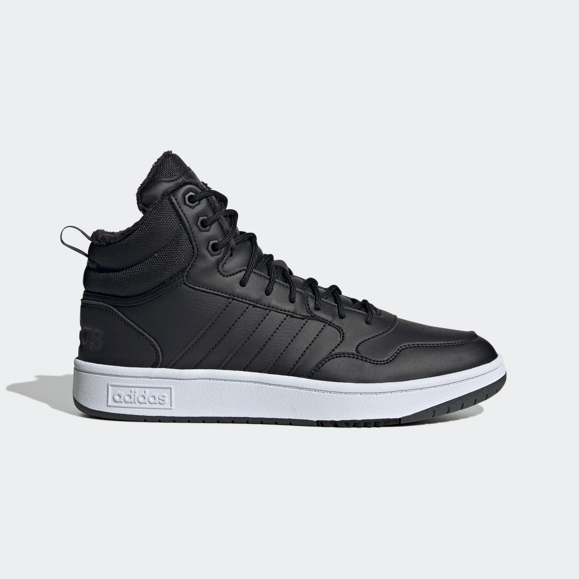 ADIDAS Chaussure Femme Hoops 3.0 Mid Wtr Adidas Noire -
