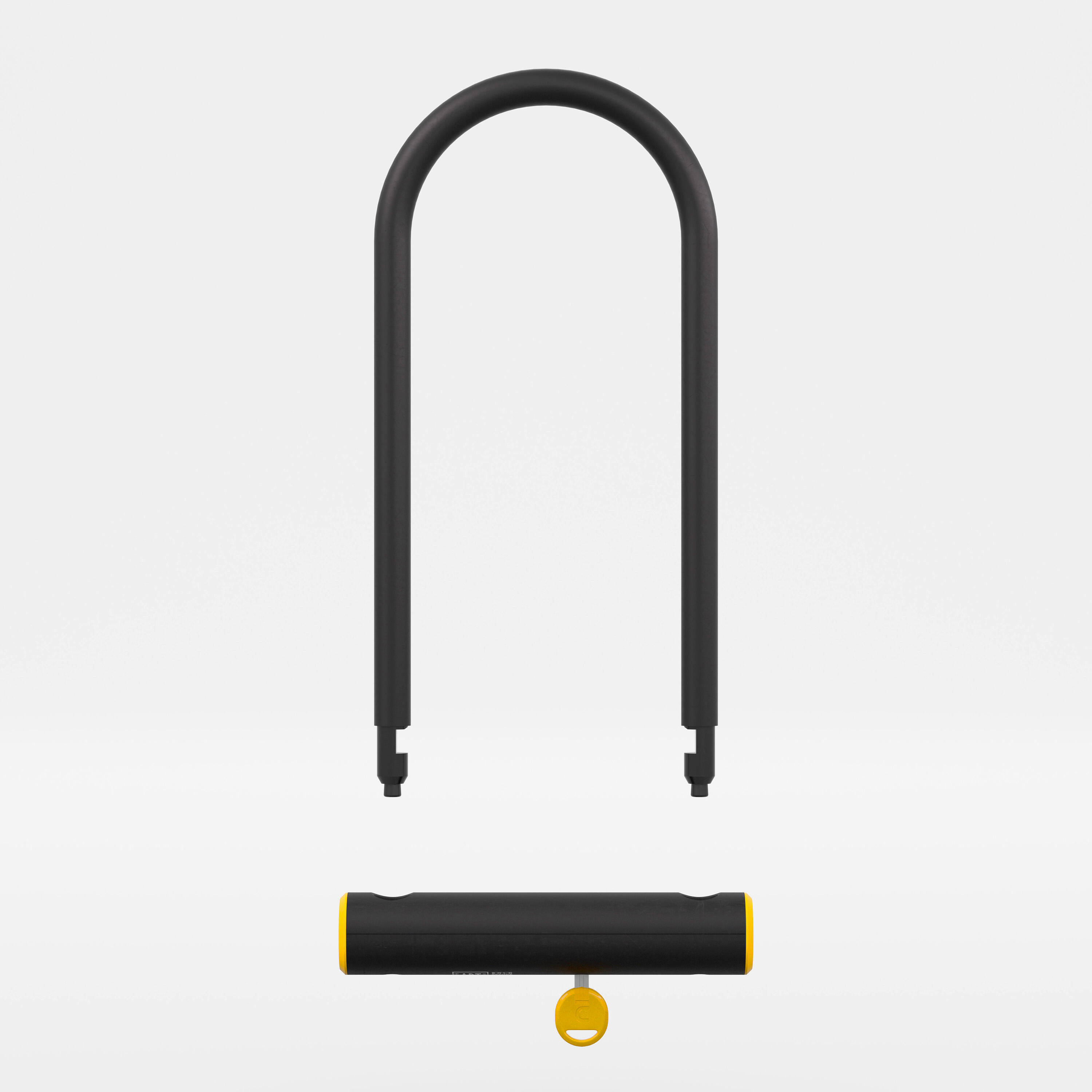 Bike Lock D 920 L ART3 black Decathlon Decathlon