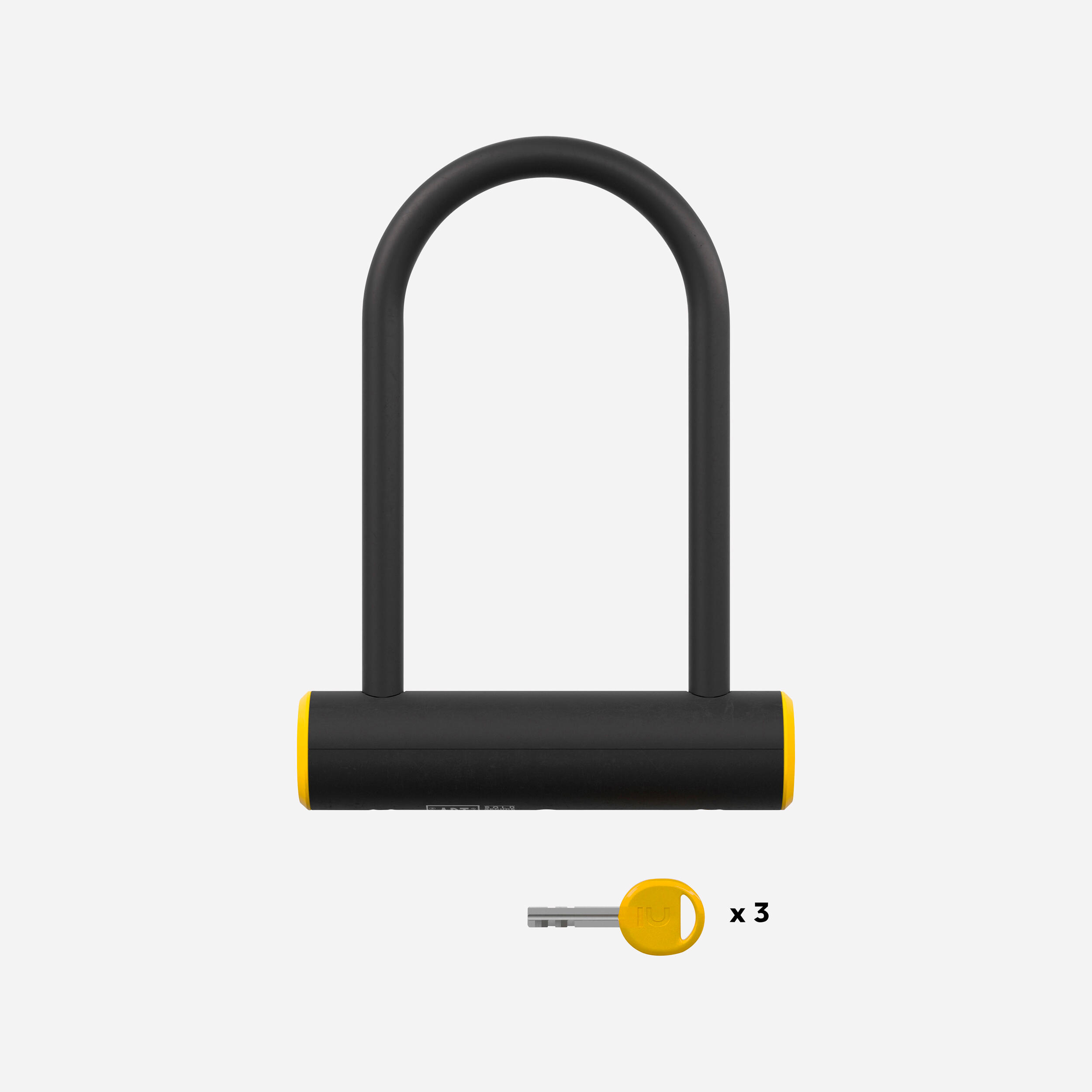 Elops - Antivol Velo U Haute Securite Certifié Art2 D 900 M - Antivol - Accessoires Velo - - Taille Unique - Decathlon