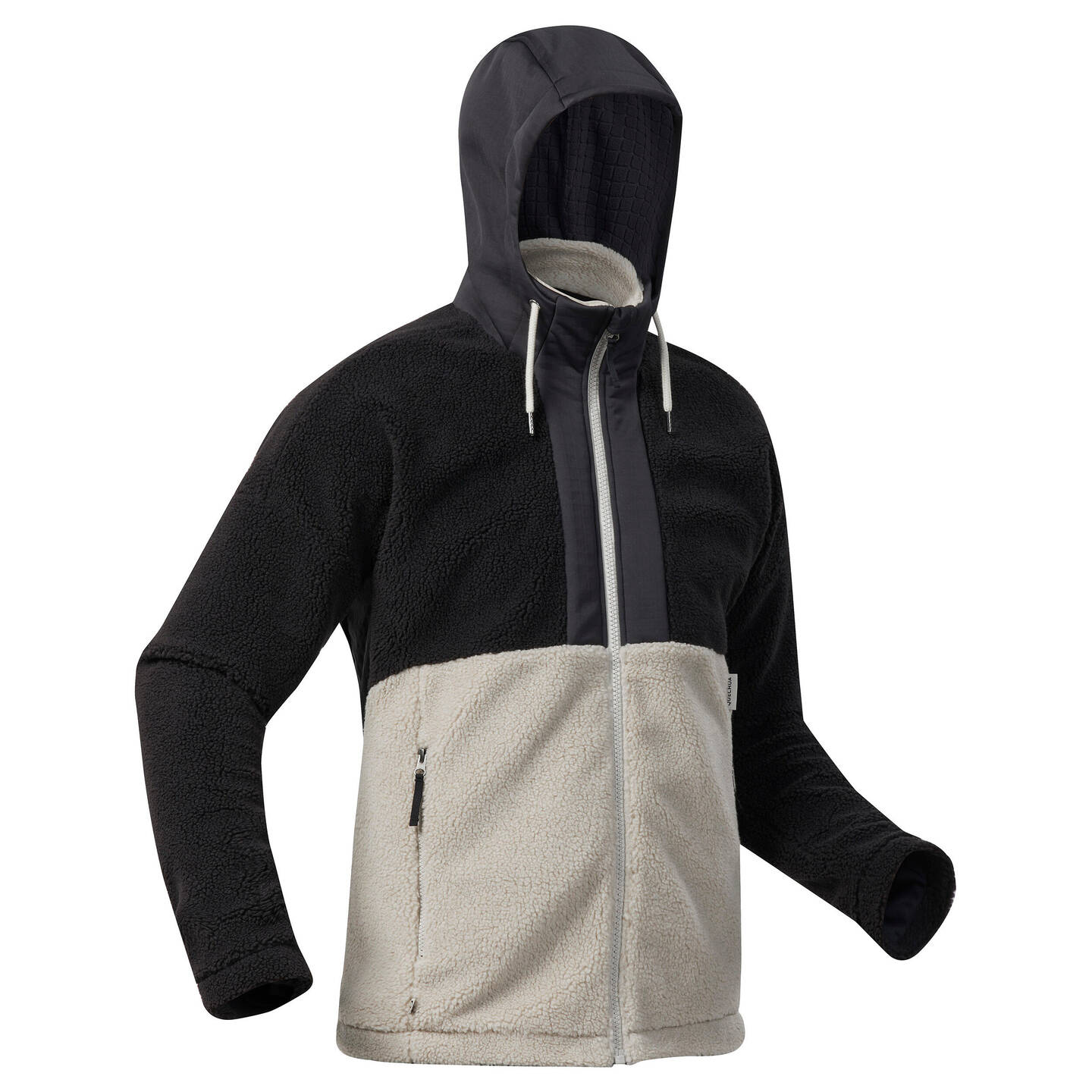 QUECHUA Fleecejacke Winterwandern SH900 Schwarz