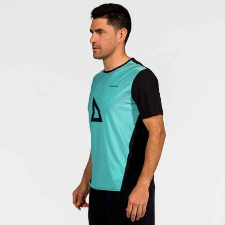 Men's Padel Short-Sleeved Technical T-Shirt Kuikma PTS Pro - Maxi Sanchez