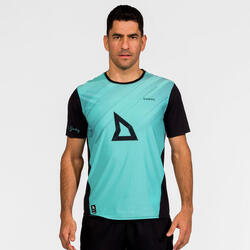 T-shirt de padel manches courtes technique Homme - Kuikma PTS Pro Maxi Sanchez