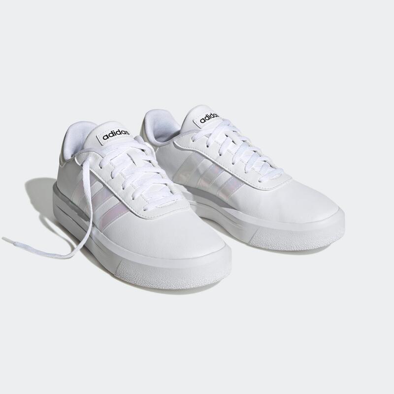 CHAUSSURE FEMME COURT PLATFORM ADIDAS BLANCHE