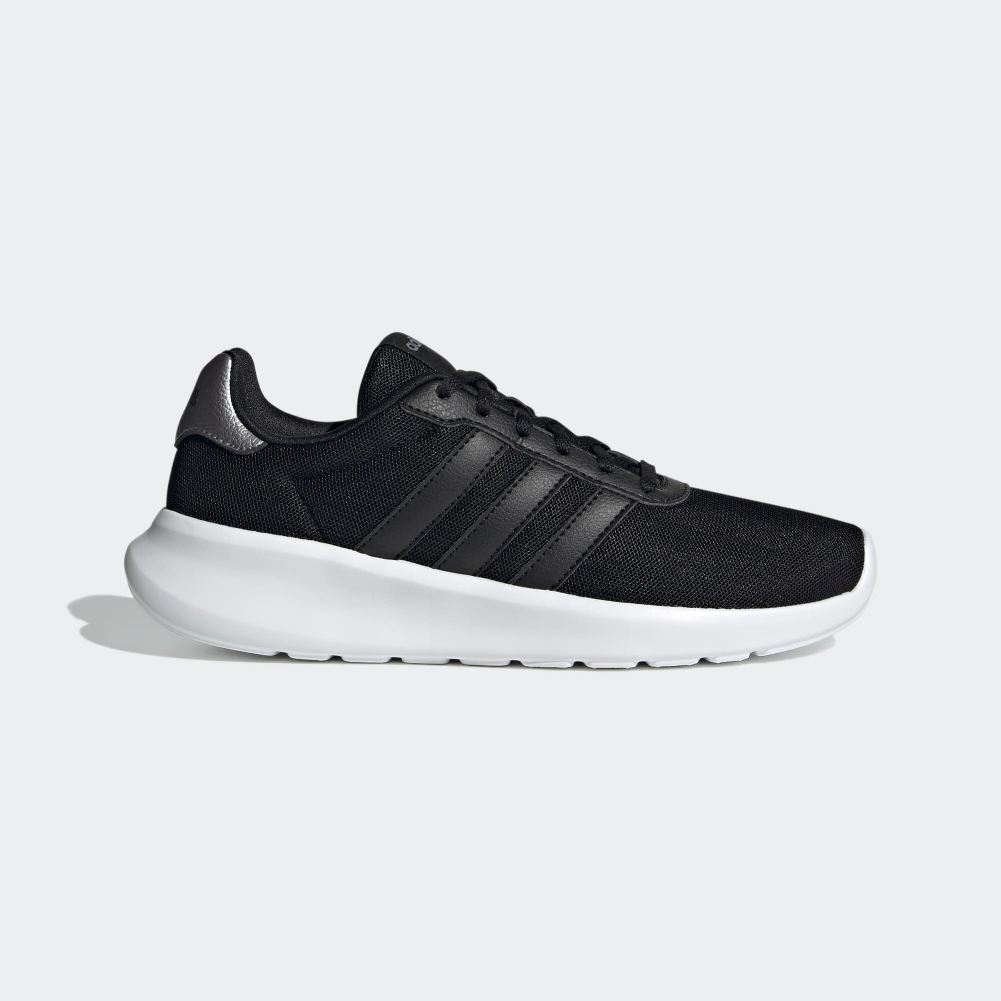 ADIDAS WOMEN'S ADIDAS LITE RACER 3.0 SHOES - BLACK